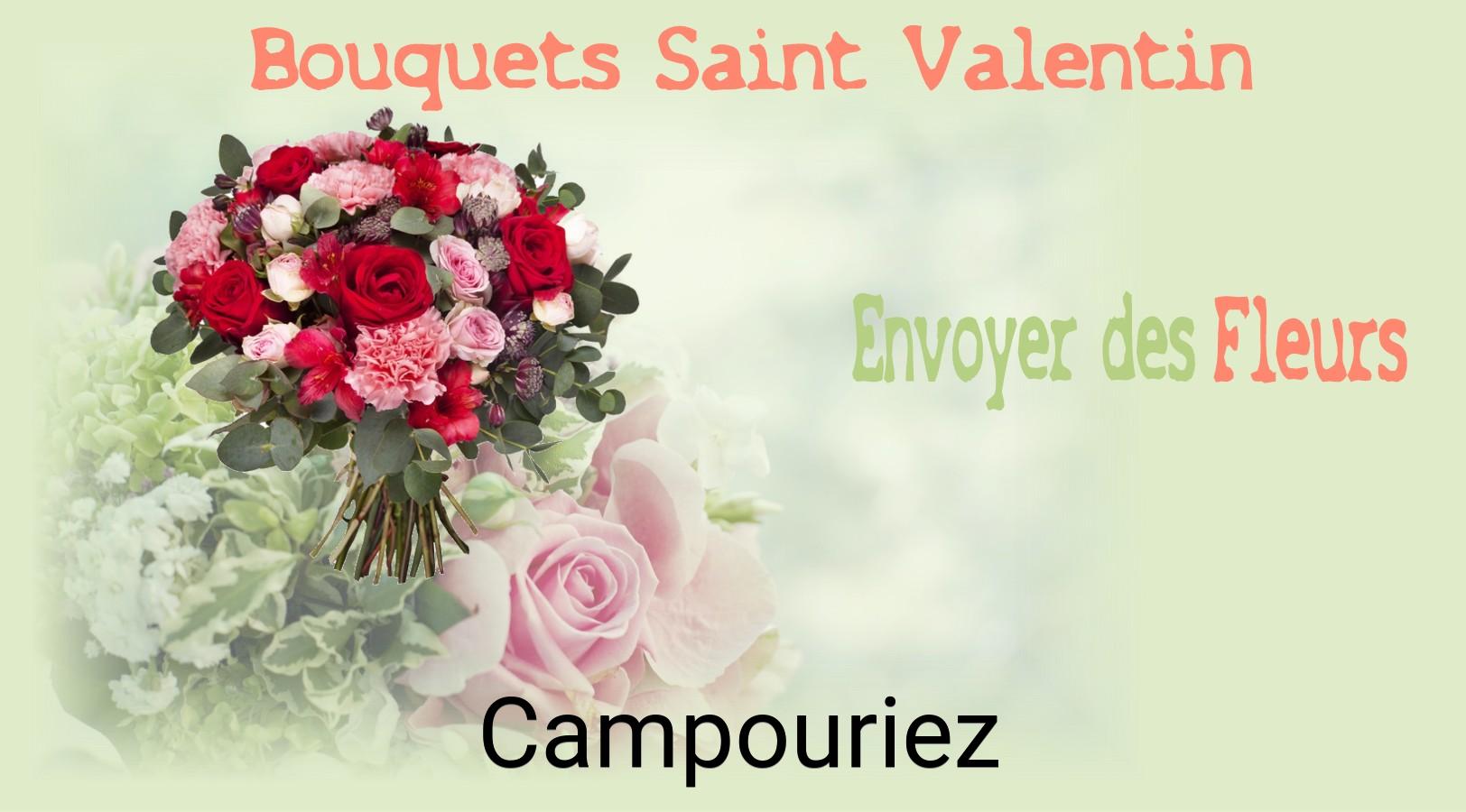 Roses de Saint-Valentin livrées à Campouriez